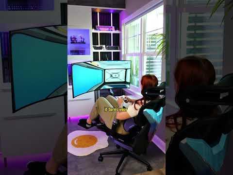 The perfect office/gaming chair! #pcgaming #gamingsetup #autofull