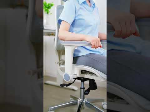 Ghe Cong Thai Hoc Manson E3 Lite, Phien Ban Luoi - Mau Xam, Hong, Den