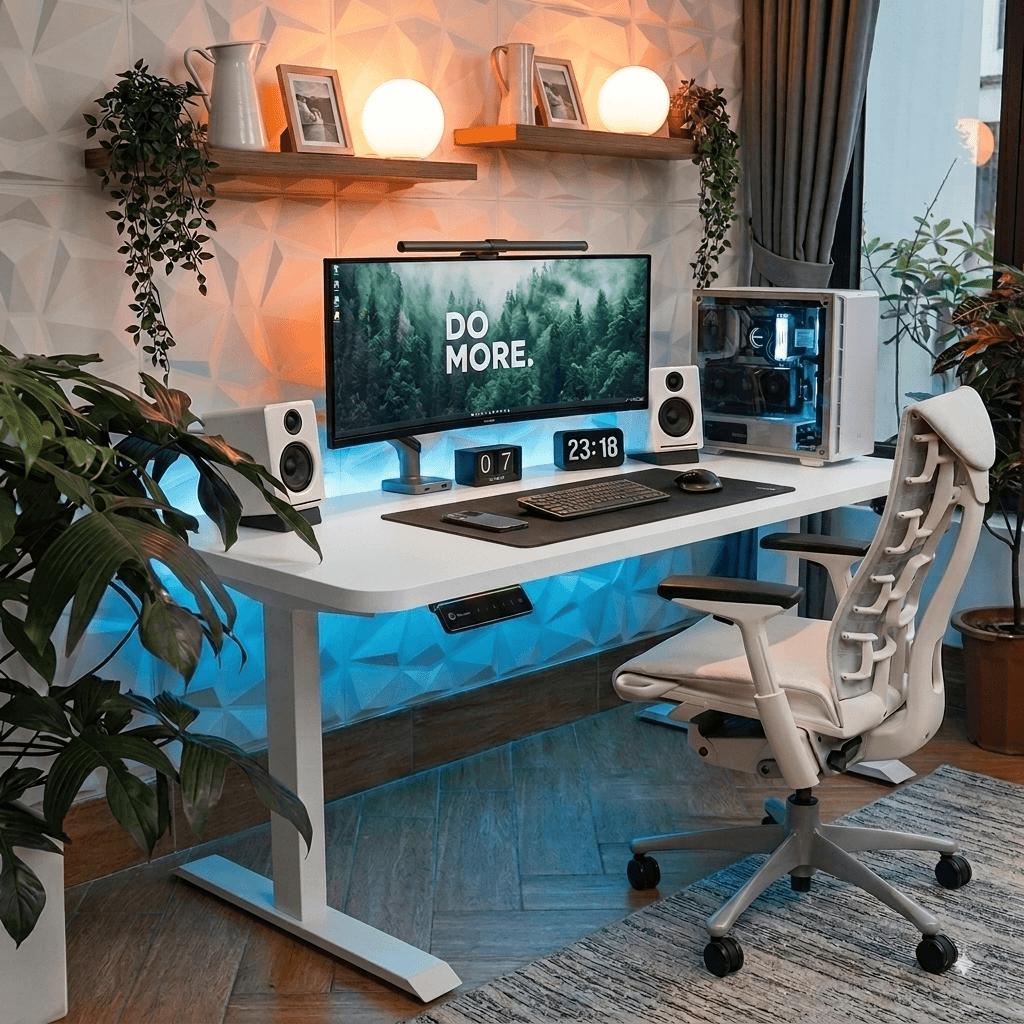 Bàn nâng hạ Manson Omni Desk 2 động cơ
