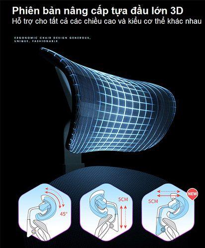 Ghế Công Thái Học Dvary Butterfly Lưới - Xám