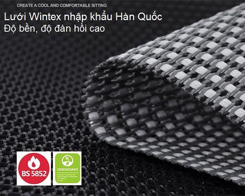 Ghế Công Thái Học Dvary Butterfly Lưới - Xám