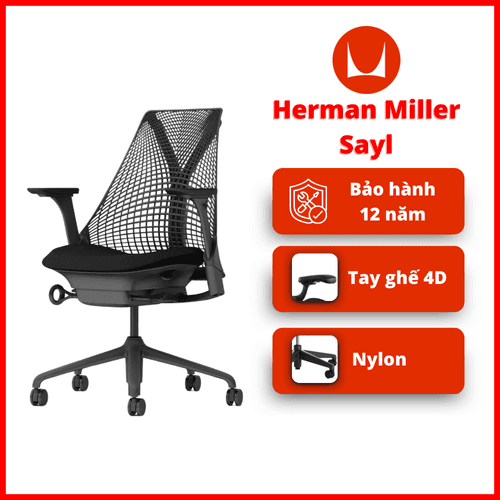 'Ghế công thái học Herman Miller Sayl' 'Ghe cong thai hoc Herman Miller Sayl'